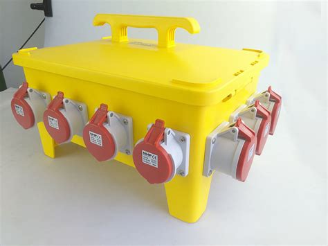 generator distribution box|generator power outlet box outdoor.